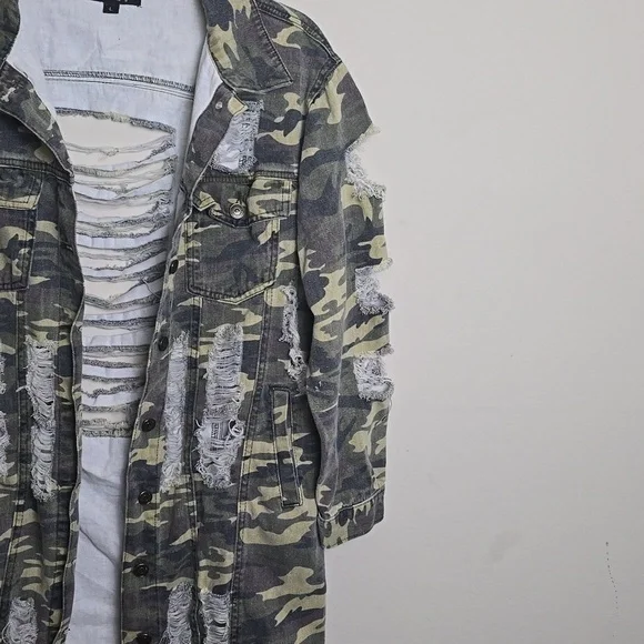 Thrill Jean Camouflage Jackets Women - Picture 4 of 7